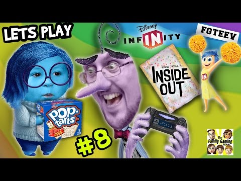 Lets Play DISNEY INFINITY 3.0 INSIDE OUT #8: Pop Tarts Please Chase? Ahead in the Clouds Phase 1 2 3
