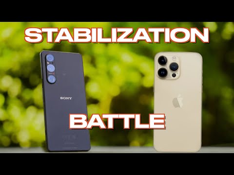 iPhone 14 Pro vs. Sony Xperia 1 V - Stabilization Showdown!
