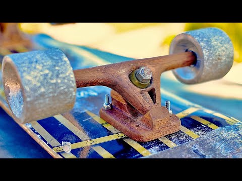 WOODEN SKATEBOARD TRUCKS?! YOU MAKE IT WE SKATE IT EP. 372