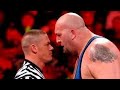 WWE Triple H vs Big Show - Special Guest Referee John Cena - NO DQ Lumberjack Match HD