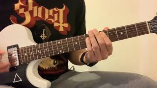 *NEW*Ghost: Guitar Lesson - Death Knell