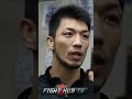 “NO MEXICAN BEEF” JAPANESE FIGHTER CLOWNS CANELO; WANTS FIGHT UNDER ONE CONDITION