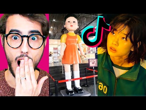 REAZIONE AI MIGLIORI TIKTOK SU SQUID GAME!