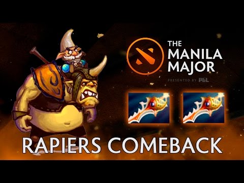 Comeback vs Rapiers by No Diggity — Manila Major Dota 2