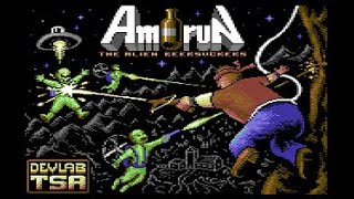 COMMODORE 64 += AMIRUN AND THE ALIEN BEERSUCKERS ( BEER RESCUE 2 ) NEW GAME 2026
