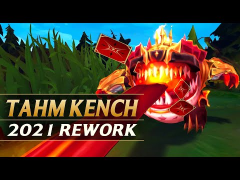 TAHM KENCH REWORK 2021 Gameplay Spotlight Guide - League of Legends