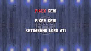Download lagu Via Vallen  Pikir Keri KOPLO Karaoke Lirik Tanpa Vokal mp3