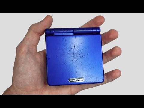 20 Year Old Game Boy Advanced SP - Restoration/Cleaning