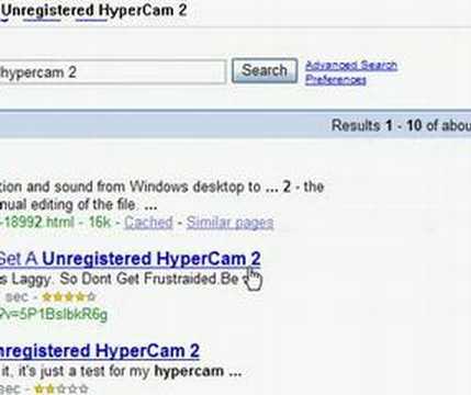How to get unregistered hypercam 2 easily