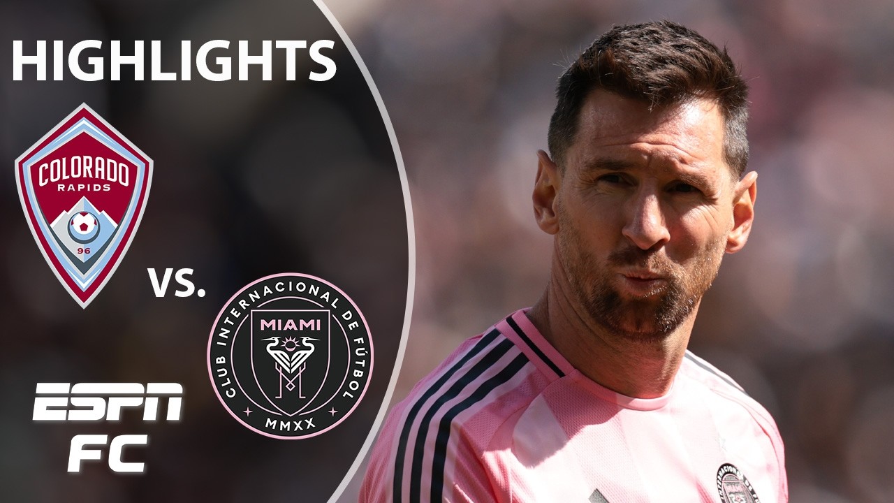 Lionel Messi BRACE 🔥 Colorado Rapids vs. Inter Miami | MLS Highlights | ESPN FC
