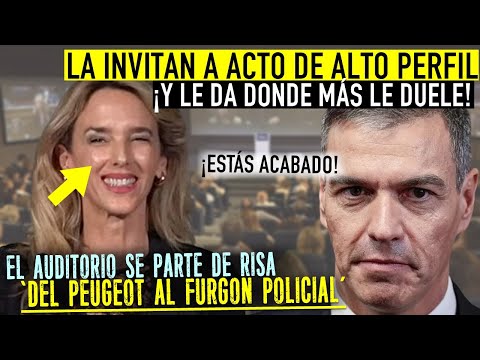 😱CAYETANA'S REVENGE😱 A HOST and MOCKERY to SÁNCHEZ for CERDÁN'S PRISON and his CHULO WALK!