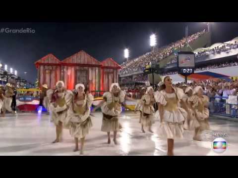 Carnaval 2017: Ivete Sangalo na Comissão de Frente da Grande Rio