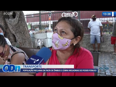 Populacão reclama da falta de oÌ‚nibus e cobra melhorias do poder puÌblico 17 09 2021