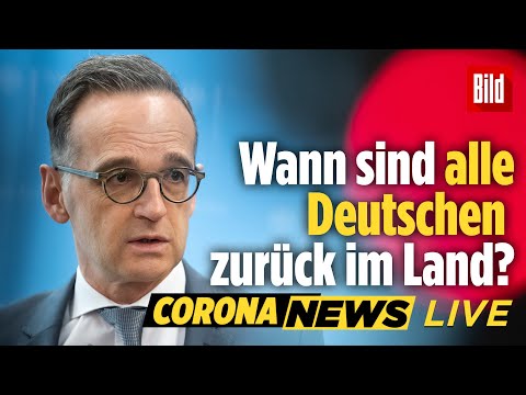 🔴 Sind alle Deutschen schon wieder im Land? Außenminister Maas gibt ein Update zur Corona-Krise