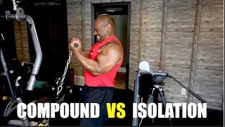 Compound vs Isolation Exercises for MAXIMUM Muscle Growth!