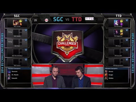 Tick Trick and Duck vs Storm Games Clan | Game 2 Quarter Finals EU Challenger Series #1 | TTD vs SGC
