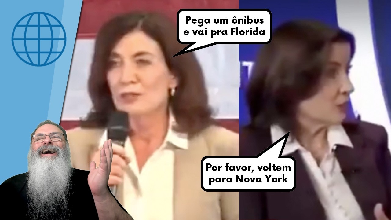 NOVA YORK mandou QUEM QUERIA menos IMPOSTOS ir para FLORIDA, agora HOCHUL CHORA pedindo pra VOLTAREM