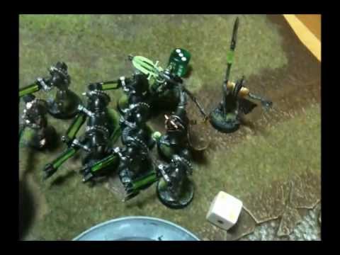 Necron (Dual-C'tan) vs Eldar 1500pt battle report