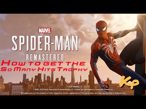 Marvel's Spider-man - So Many hits Trophy - An easy way to achieve a combo of 100