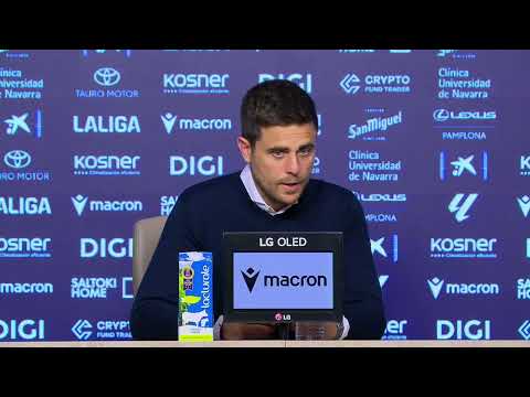 Alessio Lisci: "No estamos compitiendo como toca"