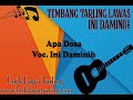 Tembang Tarling Lawas Ini Daminih Apa Dosae