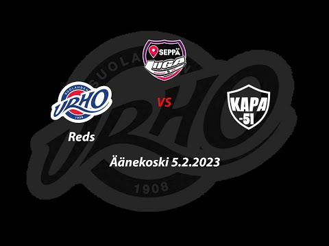 SeppäLiiga U12 Suolahden Urho Reds - KaPa-51. Äänekoski 5.2.2023 Maalikooste