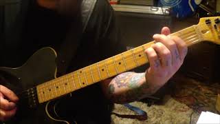 Lita Ford - Fire In My Heart - How to play - Guitar Lesson by Mike Gross - Tutorial