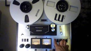 Video thumbnail for Pioneer RT-1050 reel to reel tape player recorder November  4, 2011 07:46 PM by janedogs2