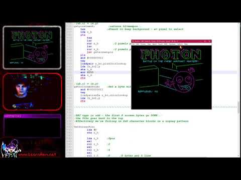 Making a 6502 ASM Tron game... Photon1 - Introduction and Data Structures