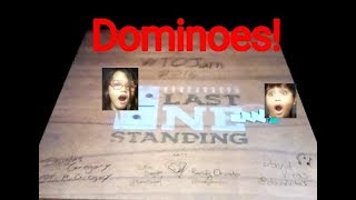 We're dominoes!|last one standing