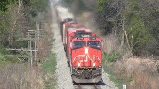 preview picture of video 'CN 2240 East, M338 Overhead View on 4-21-2012'