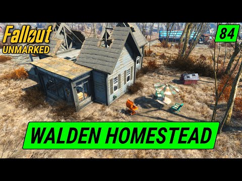 Walden Homestead Quiet Living In The Forest | Fallout 4 Unmarked | Ep. 84