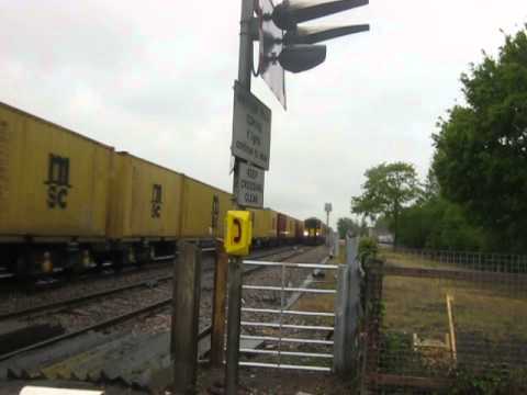 Class 66 Passing a Class 156