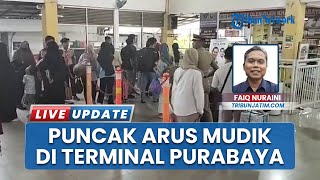 Pemudik Mulai Padati Terminal Purabaya Surabaya, Diprediksi Capai 75 Ribu pada Lebaran Tahun Ini