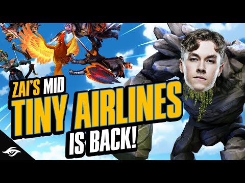 Zai MID TINY Airlines is BACK! | Dota 2