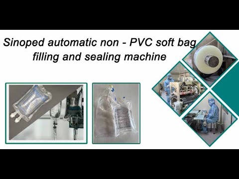 Non PVC I V  bag Form Fill Seal Machine