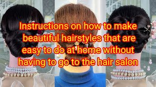 quick easy braided hairstyles, part 1