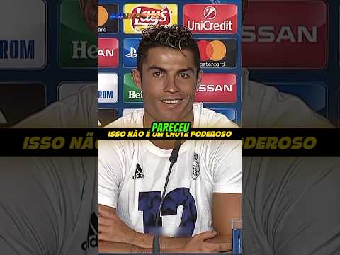 RONALDO TENTOU CHUTAR MAIS FORTE QUE NEYMAR 😱 #shorts #futbol