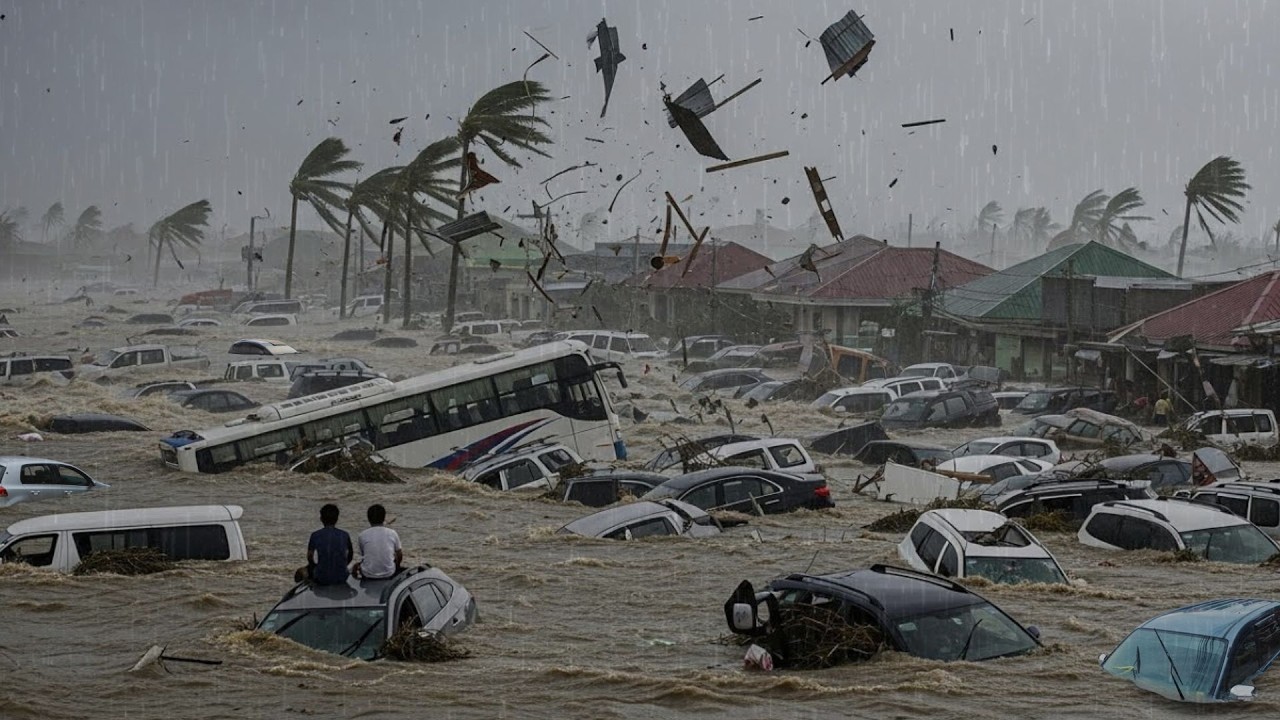 Chaos in New Zealand! Cyclone Vaianu causes major floods in Thames-Coromandel! Homes, Cars destroyed