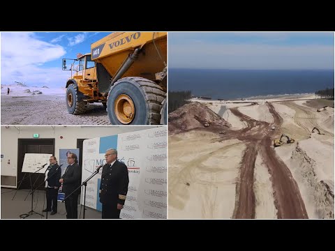 Na przekopie Mierzei Wiślanej znajduje się 7 ton bursztynu?