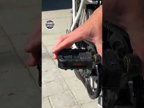 Cyclists, This Could Be Useful! Space Saving Pedal for Your Car! #bike