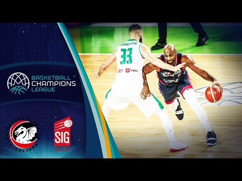 Petrol Olimpija v SIG Strasbourg - Full Game - Basketball Champions League  2018-19