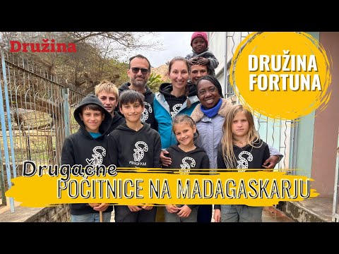 Družina Fortuna: Zakonca zdravnika s šestimi otroki na misijon na Madagaskar!