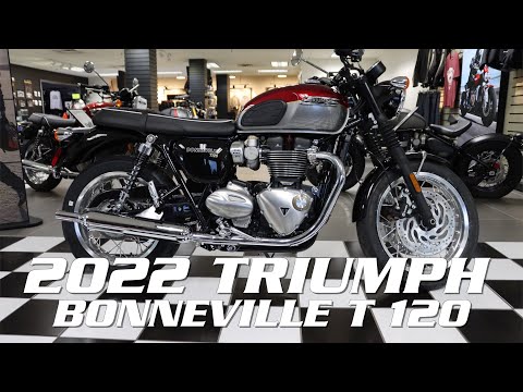 2022 Triumph Bonneville T120 in Enfield, Connecticut - Video 1