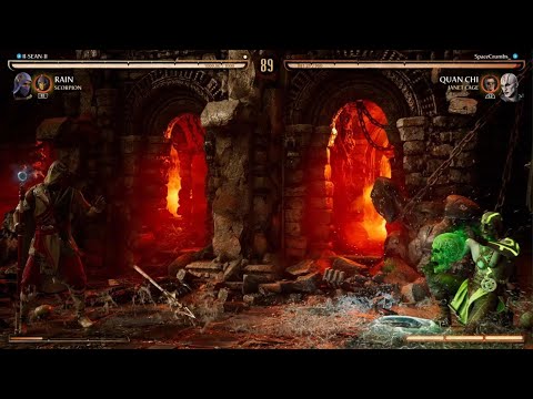 I Hit Roethor's Quan Chi/ Janet Setup Online! MK1