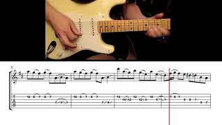 Me and Those Dreamin Eyes of Mine - Guitar solo tab