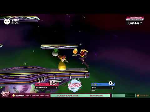 TheSWOOPER (Samus) VS MoG (Peach) Losers Quarters - Ludwig Ahgren Championship Series EC Q