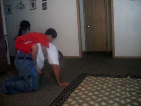 Marshallese home made Bull ride!