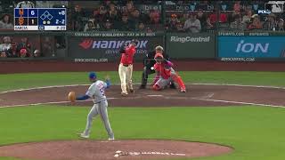 NYM@SF: Rico Garcia fans Mike Yastrzemski