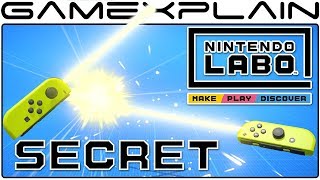 Secret Lightsabers in Nintendo Labo! (Variety Kit Easter Egg)